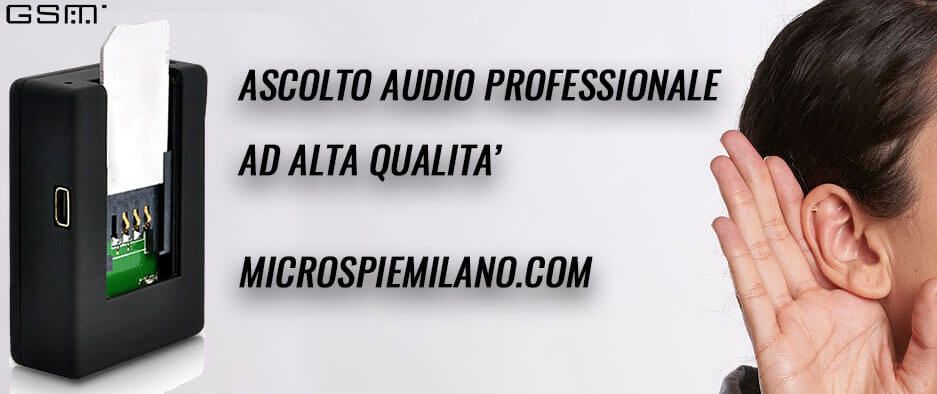 Microspie ambientali gsm e microspie ambientali analogiche - Microspia  audio spia